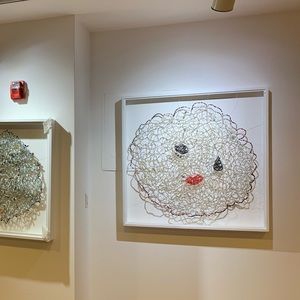 Stone beaded art work